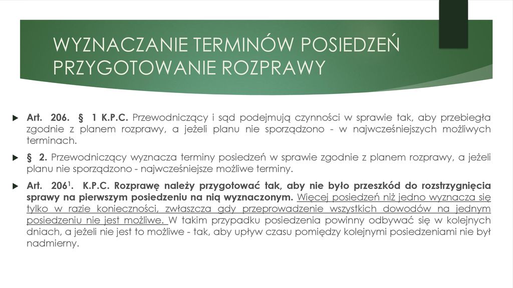 ZMIANY W KODEKSIE POSTĘPOWANIA CYWILNEGO ppt pobierz